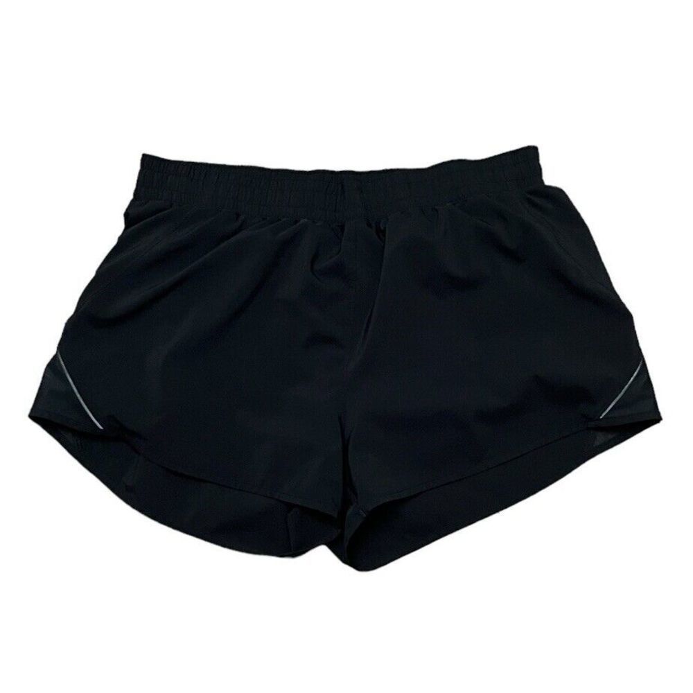 All In Motion Women's XXL Lined Run Shorts - Zip Pocket - Black MID RISE nwot - Picture 2 of 10